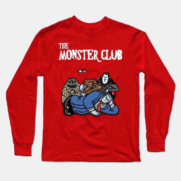 The Monster Club Long Sleeve T-Shirt by krisren28